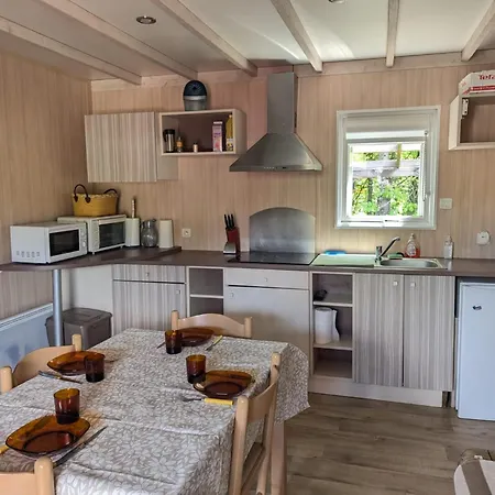 Mobil-home Moderne Dans La Nature D'auvergne - Fr-1-814-134 * Egliseneuve-d'Entraigues